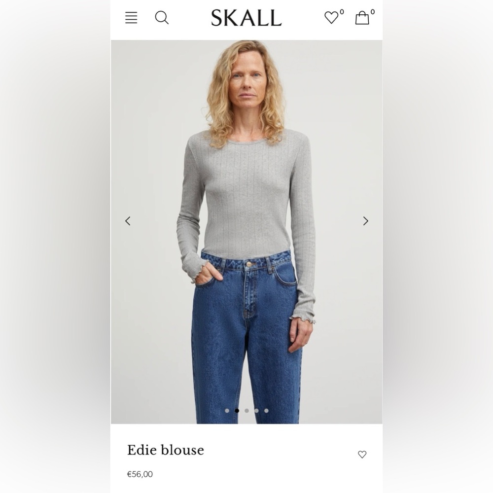 Skall Studio Gray Women's Top